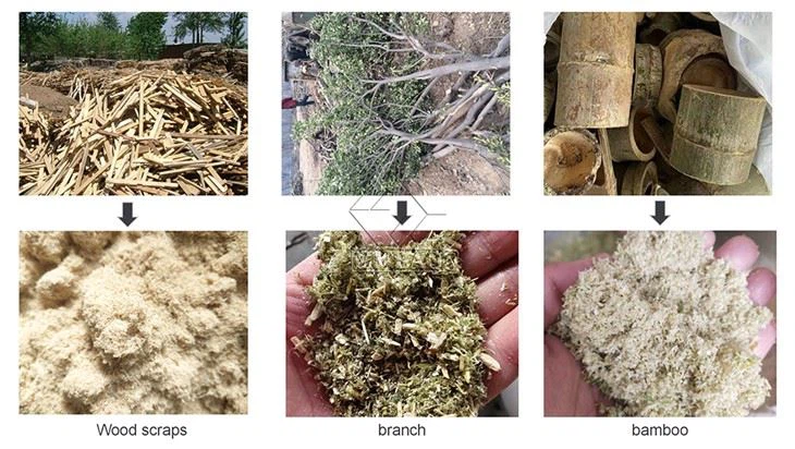 2T/h Wood Hammer Mill