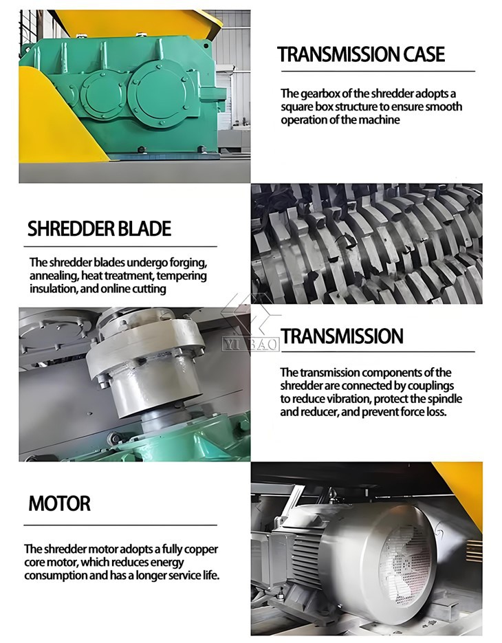 Waste Tire Shredder Machine Price